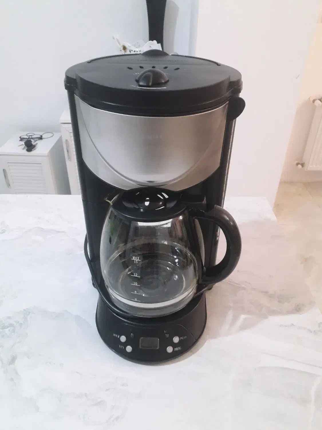 قهوه ساز برقی سانی کاملا سالم|سماور، چای‌ساز، قهوه‌ساز|مشکین‌دشت, |دیوار