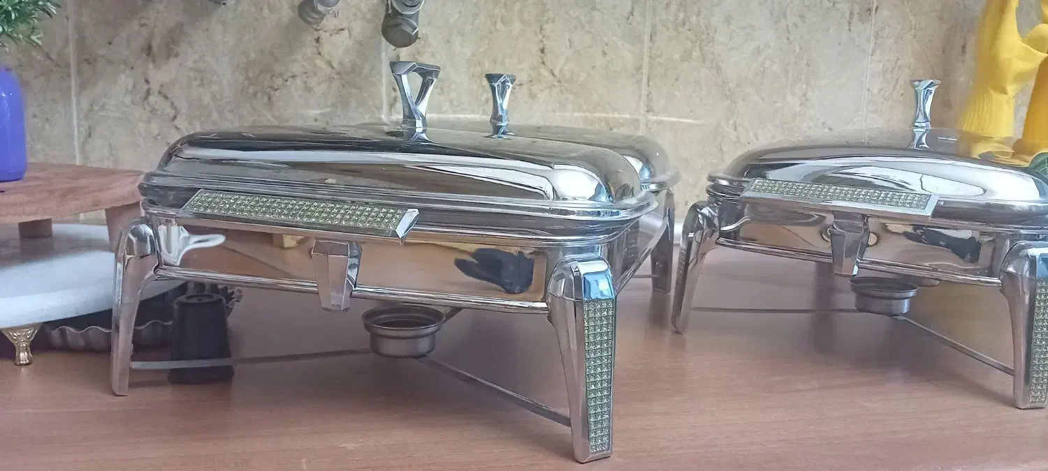 سوفله خوری تک و دوقلو استیل رنگ ثابت|ظروف سرو و پذیرایی|مشهد, حسابی جنوبی (شهرک غرب)|دیوار