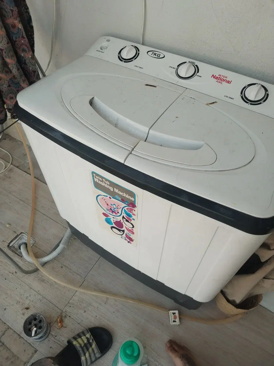 ماشین لباس شویی دوقلو اینتر ناسینال|ماشین لباسشویی و خشک‌کن لباس|رودهن, |دیوار