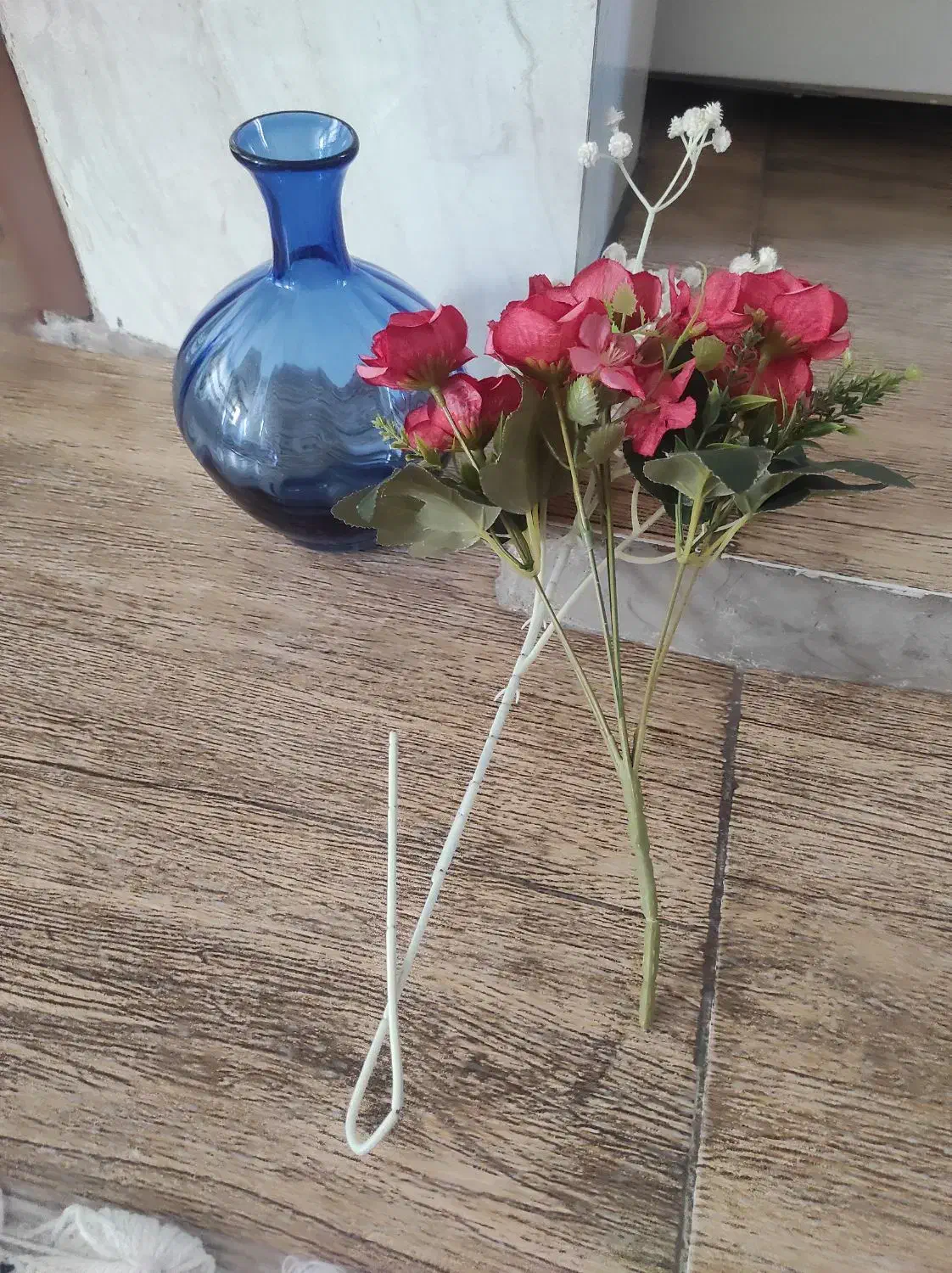 یک عدد گل وگلدان|گل مصنوعی|کرمانشاه, |دیوار