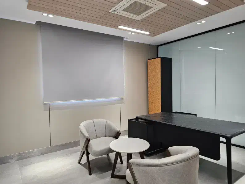 پرده شید رول بلک اوت اداری تجاری|پرده، رانر، رومیزی|شیراز, خلیلی|دیوار