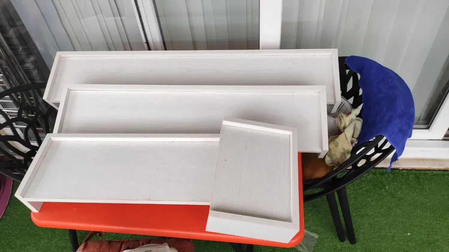 شلف چهار تکه|کتابخانه، شلف، قفسههای دیواری|بندر انزلی, پاسداران|دیوار