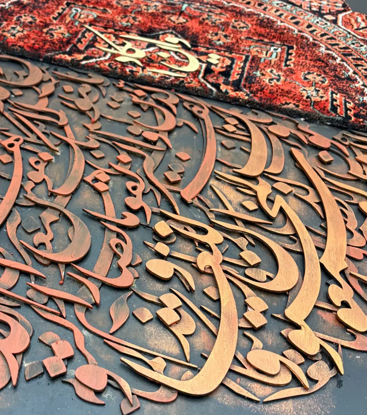 تابلو فرش مدرن|تابلو فرش|پایین هولار, |دیوار