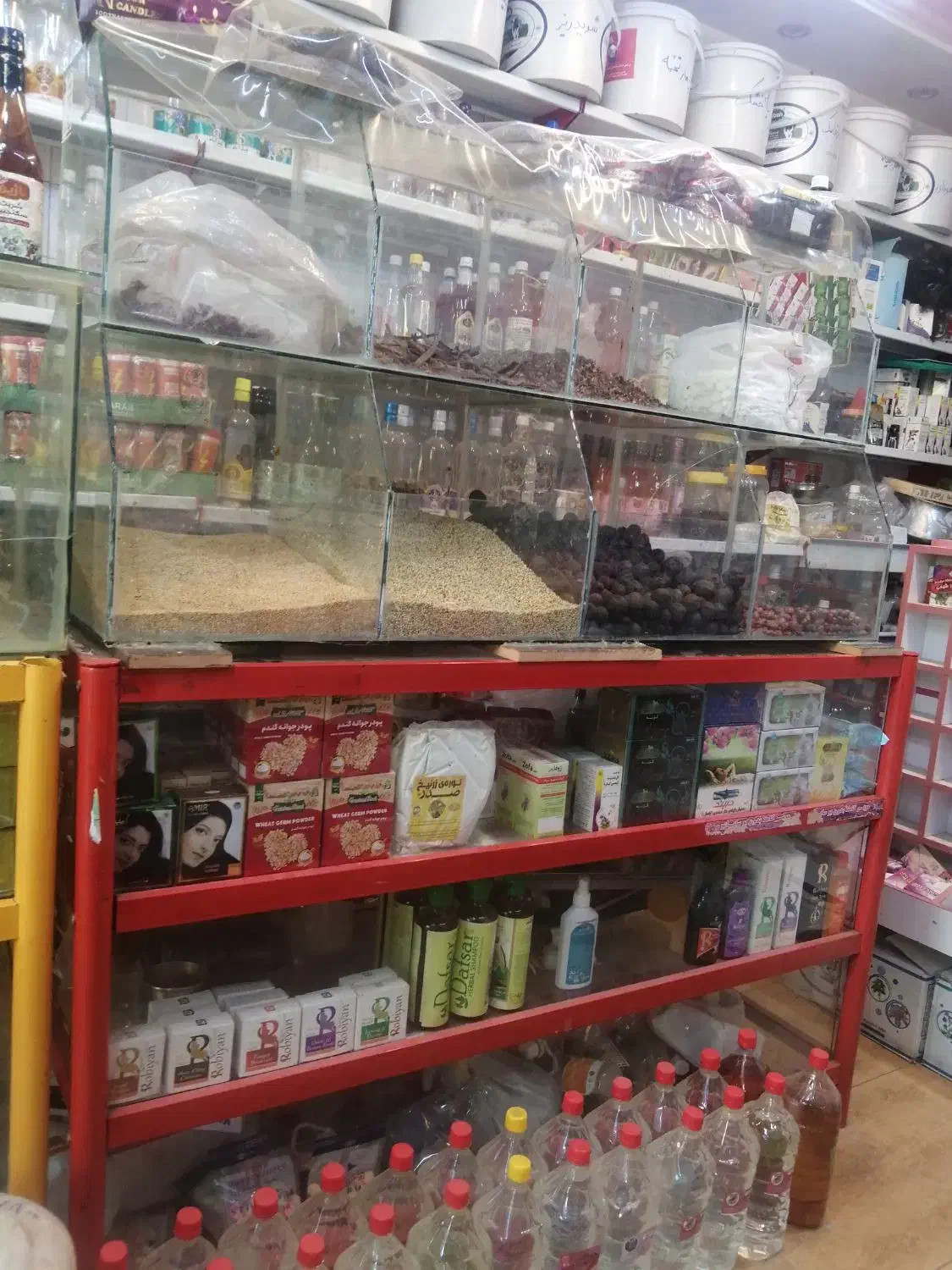 واگذاری عطاری با تمام وسایل|اجارهٔ مغازه و غرفه|اهواز, منبع اب|دیوار