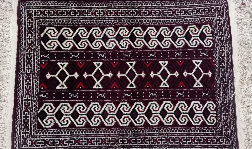 فرش ترکمن|فرش|ساری, |دیوار