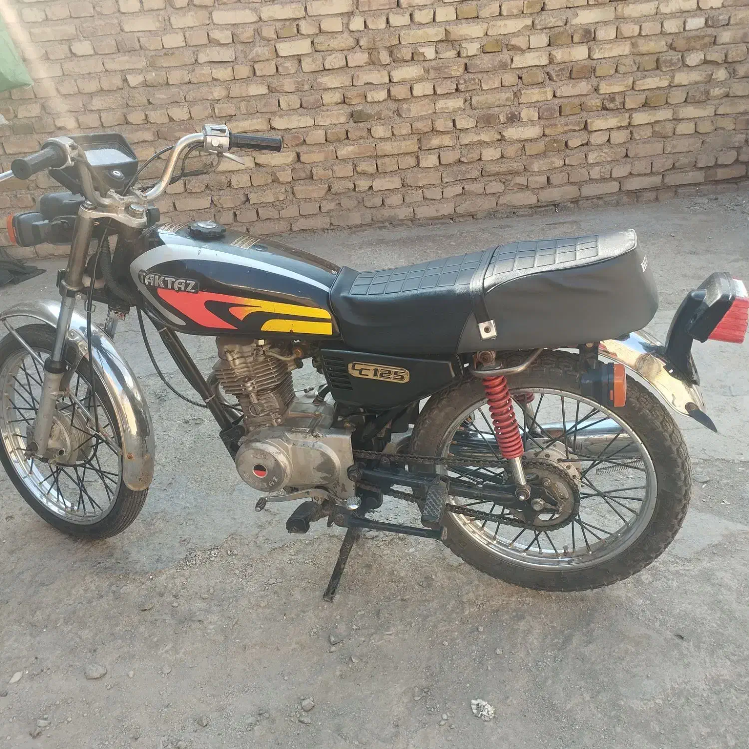 موتور مزایده 125|موتورسیکلت|قزوین, |دیوار