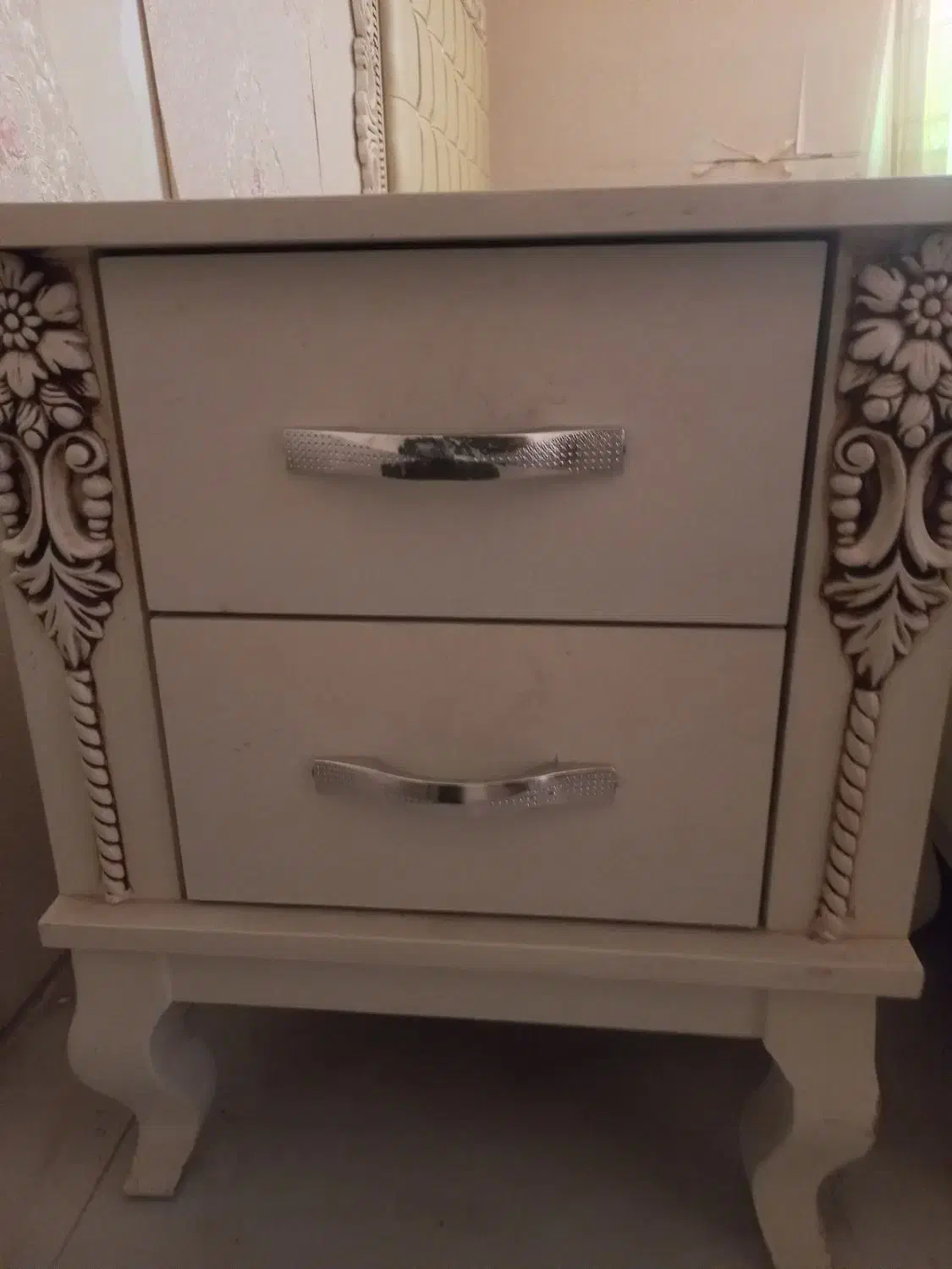 تخت دو نفره|تخت و سرویس خواب|سیرجان, |دیوار