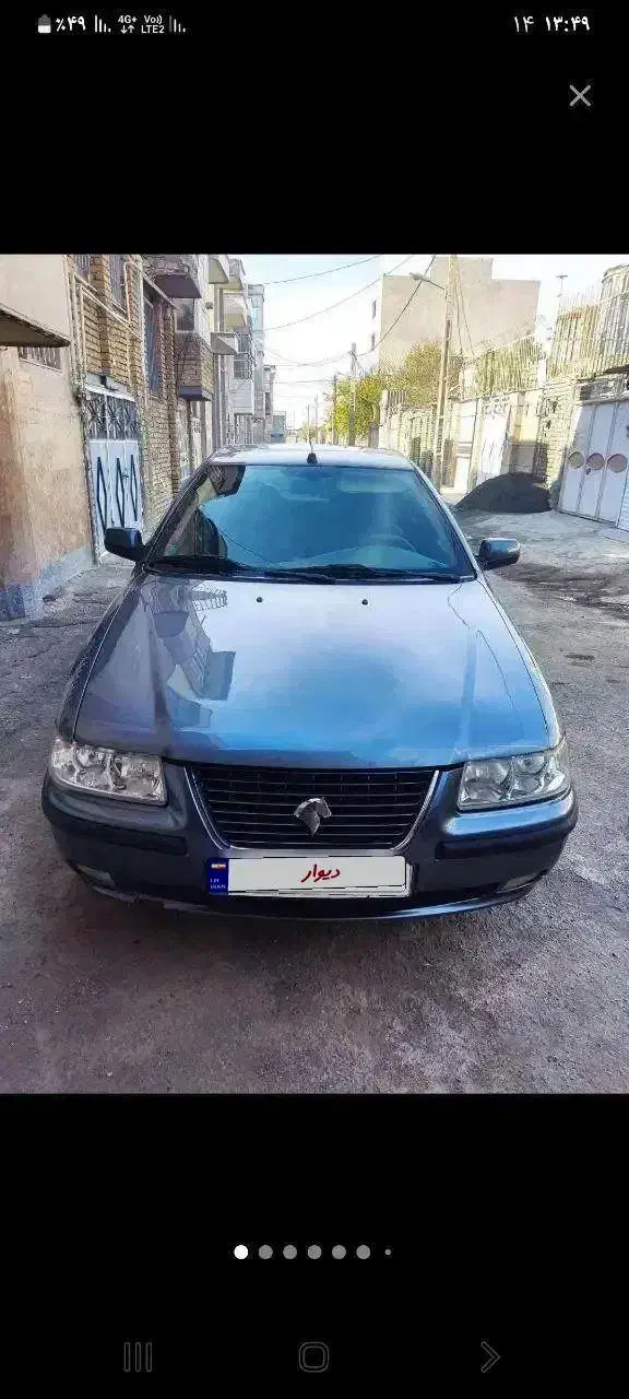 سمند ef7 دوگانه شرکتی مدل۹۳|خودرو سواری و وانت|ایوان, |دیوار