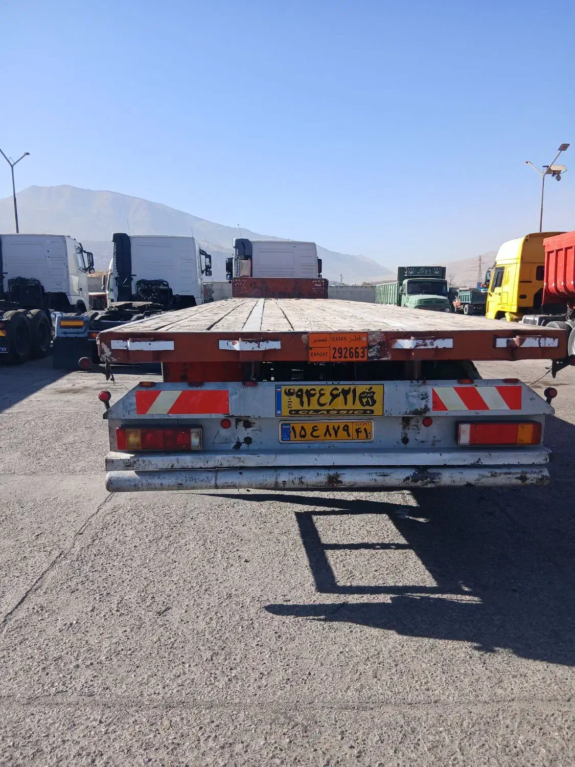 تریلی کفی (کف دومحور)|قطعات یدکی و لوازم جانبی|تهران, دکتر هوشیار|دیوار