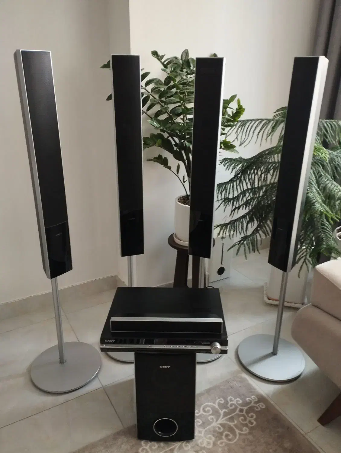 سیستم صوتی و تصویری حرفه ای FULL band Sony|سیستم صوتی خانگی|رشت, آزادگان|دیوار