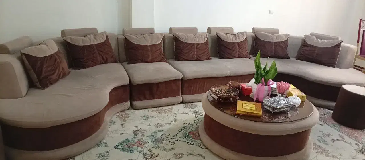 مبل راحتی ترک ۷ نفره قیمت ویژه|مبلمان خانگی و میز عسلی|تهران, زرگنده|دیوار
