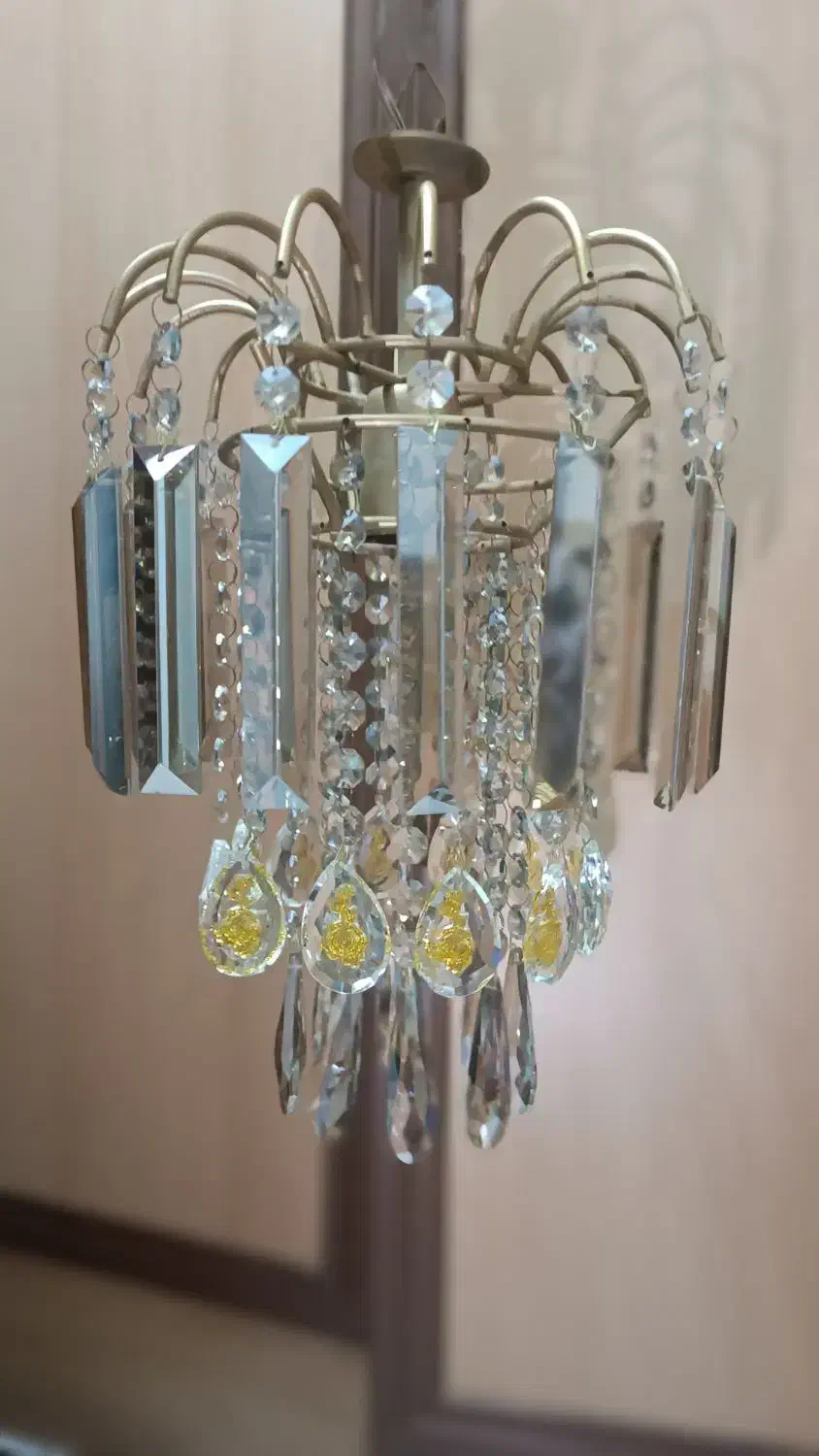 لوستر کریستال|لوستر و چراغ آویز|اردبیل, |دیوار