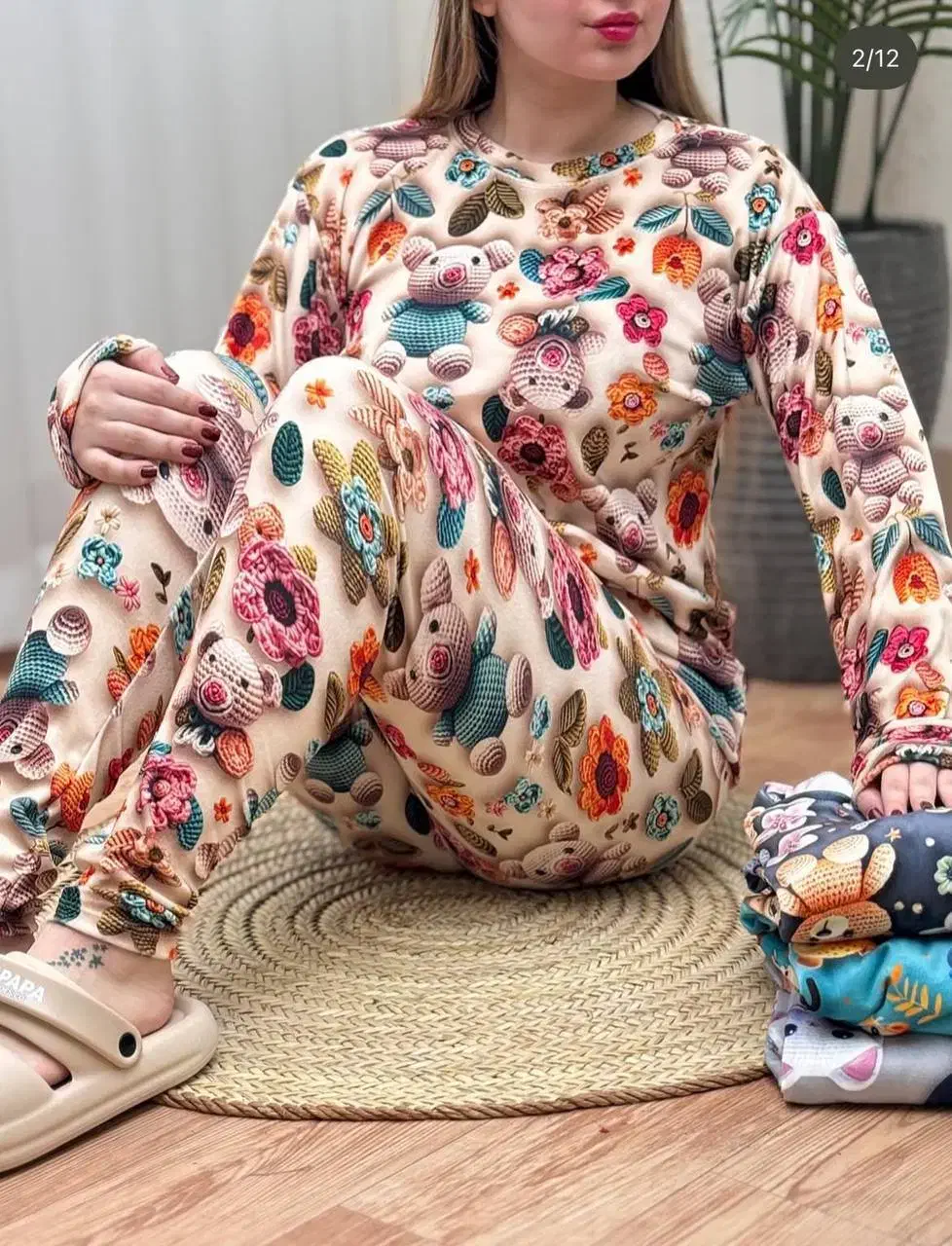 ست بلوز شلوار مخمل|لباس|زرندیه, |دیوار