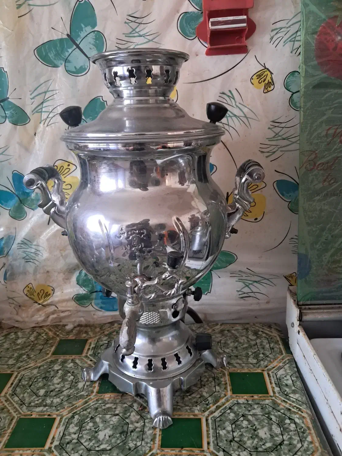 سماور گازی|سماور، چای‌ساز، قهوه‌ساز|رزن, |دیوار