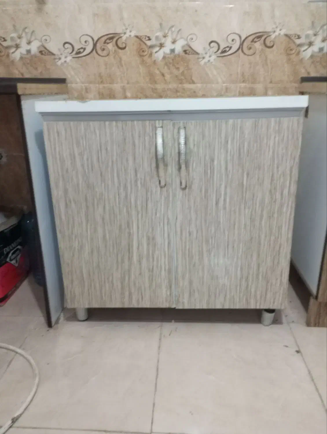 کابینت دو درب نو|آب‌چکان و نظم‌دهنده ظروف|بندرعباس, |دیوار