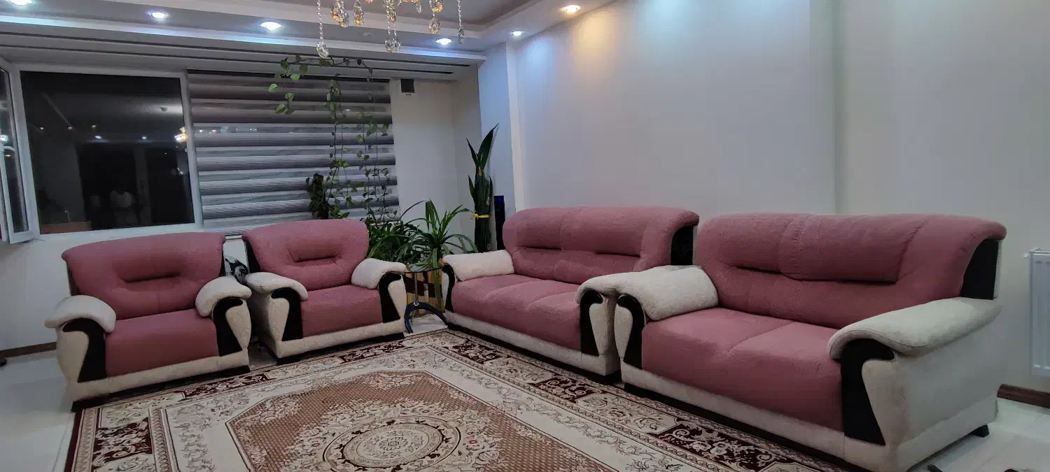 سرویس مبل راحتی ۷ نفره، کار تهران|مبلمان خانگی و میز عسلی|شیراز, حافظیه|دیوار