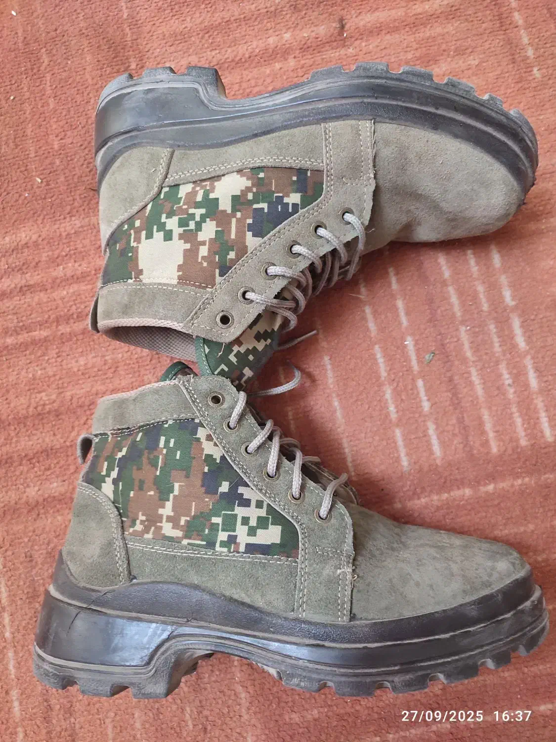 نیم بوت پسرانه|کیف، کفش، کمربند|قم, جوی شور|دیوار