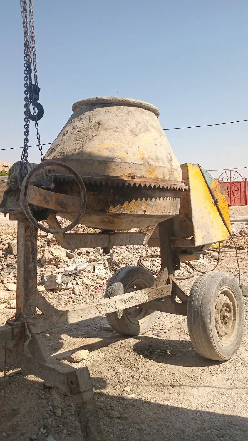 بتونیر میکسر بدون دینام|مصالح و تجهیزات ساختمان|دزفول, |دیوار