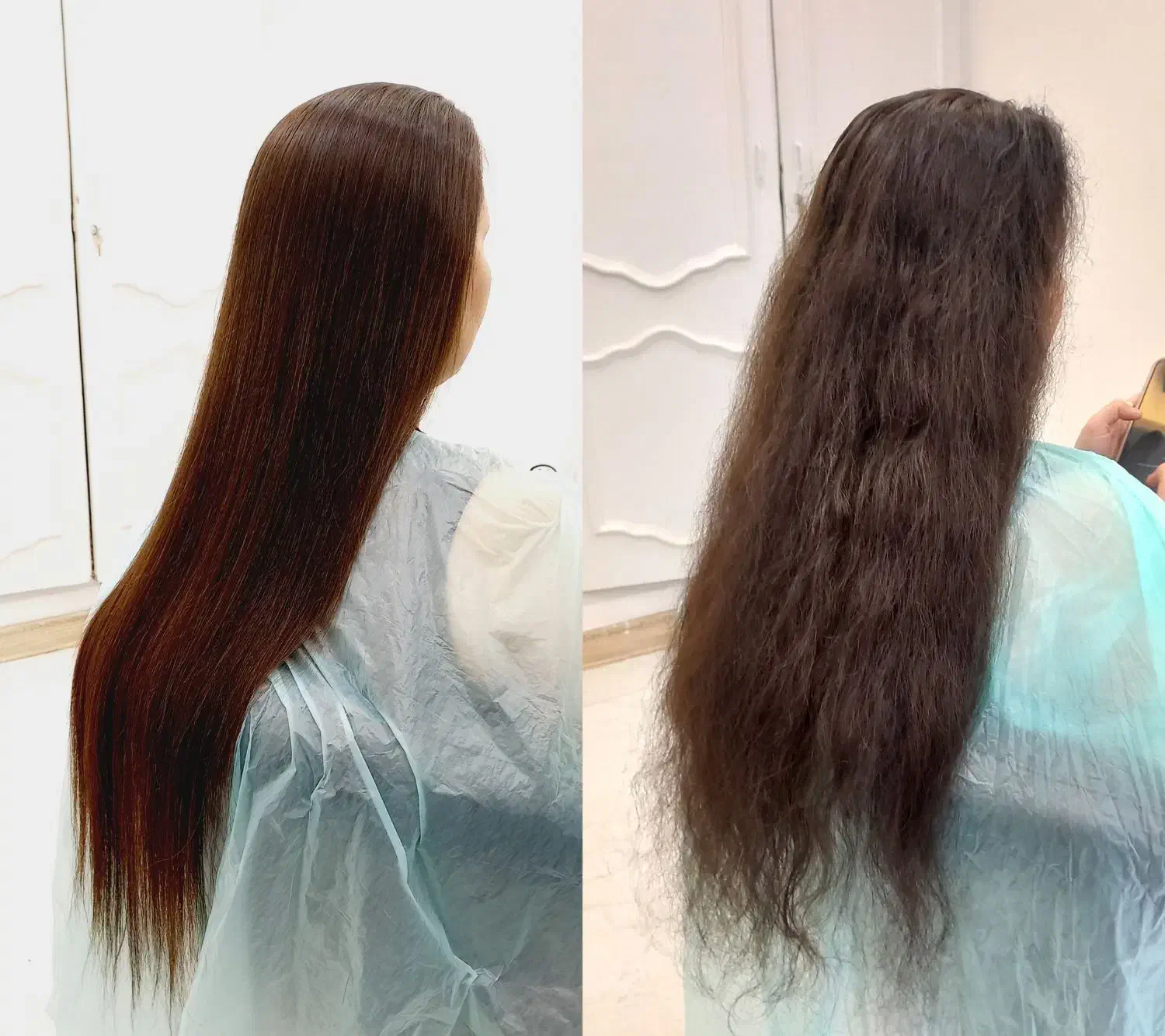 آفر ویژه( ۵۰٪ درصد تراپی مو ) به مناسبت روز مادر|خدمات آرایشگری و زیبایی|لاهیجان, شیشه گران|دیوار