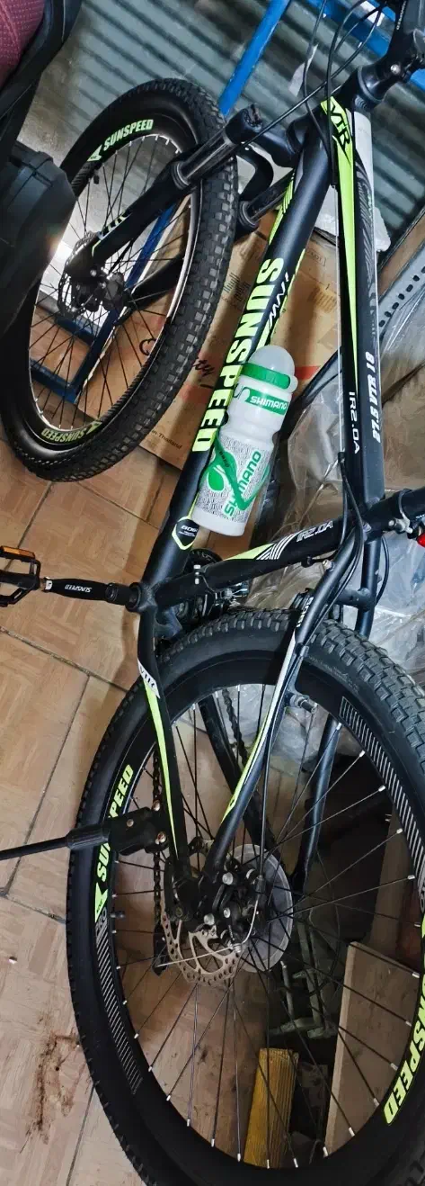 دوچرخه سان اسپید ۲۷/۵ تنه آلومینیوم نو نو|دوچرخه، اسکیت، اسکوتر|ری, سرتخت|دیوار