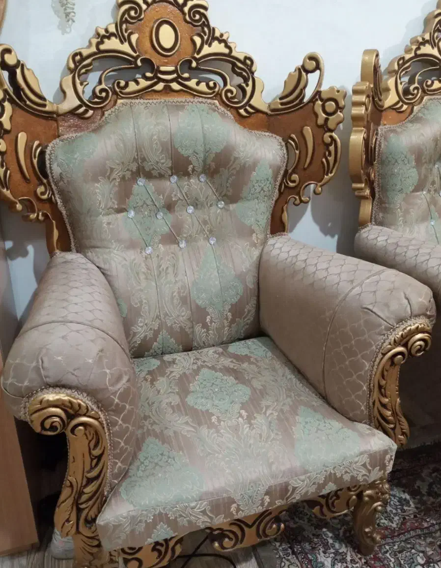 مبلمان سلطنتی|مبلمان خانگی و میز عسلی|قرچک, شهرک گلها|دیوار