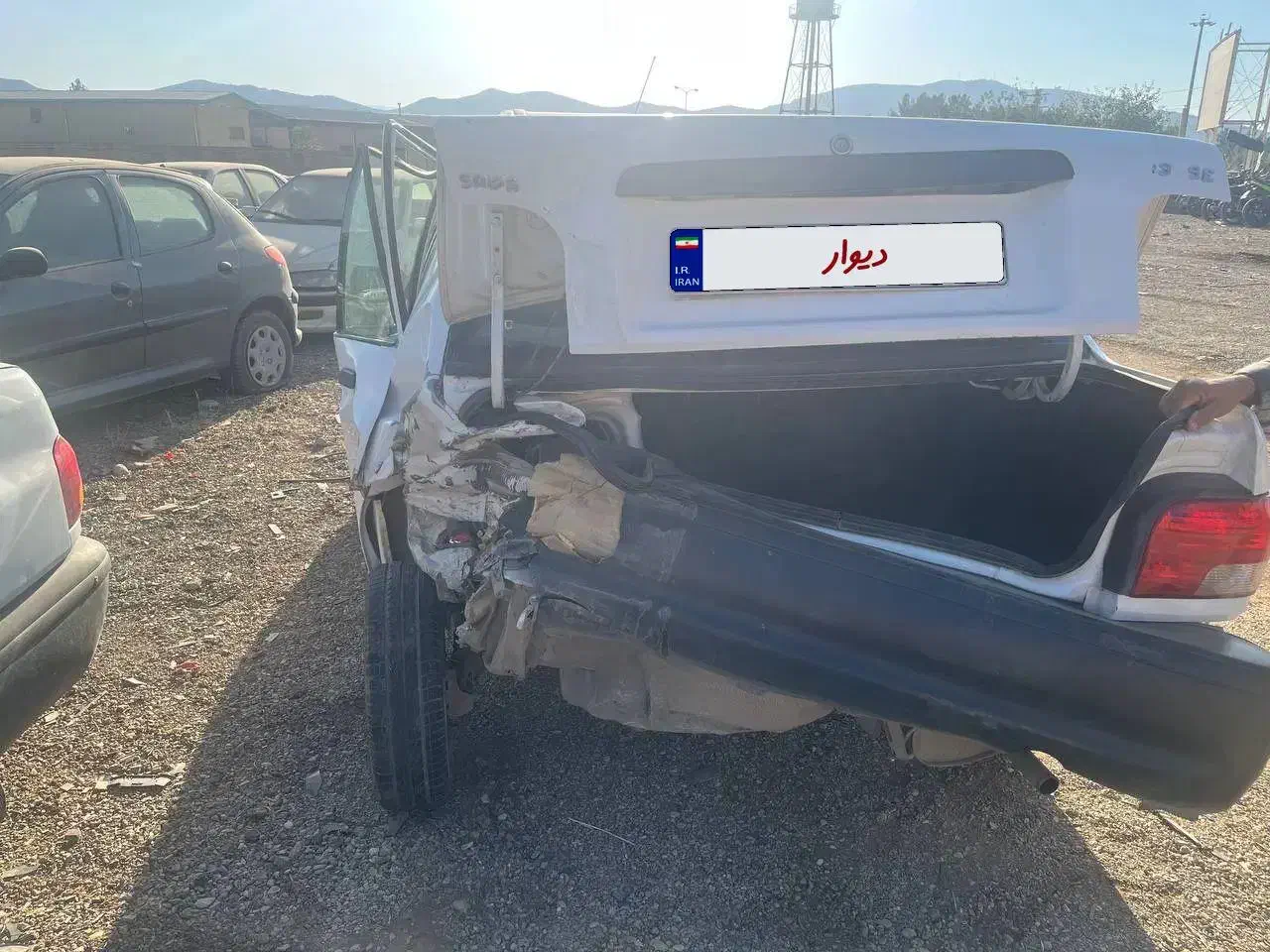 پراید تصادفی ۹۸|خودرو سواری و وانت|خرم‌آباد, |دیوار