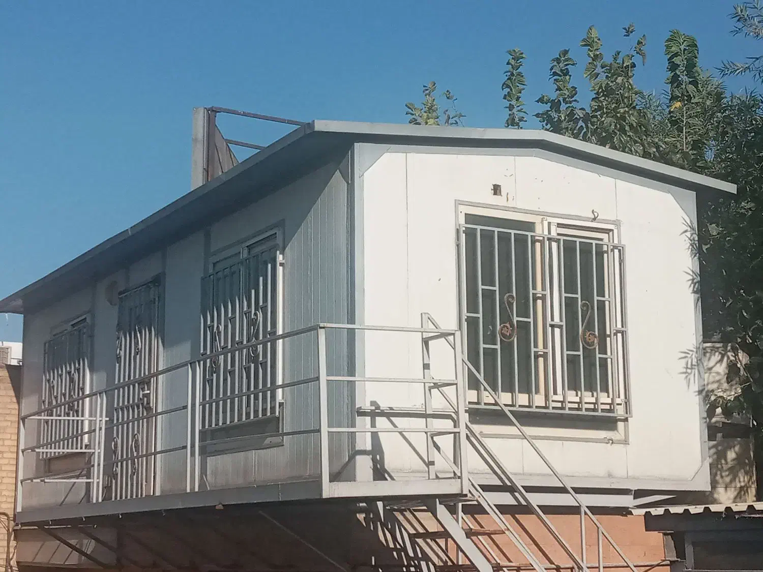 کانکس ساندویچ پنل ۲۴ متر مربعی|مصالح و تجهیزات ساختمان|پاکدشت, پاکدشت (مامازند)|دیوار