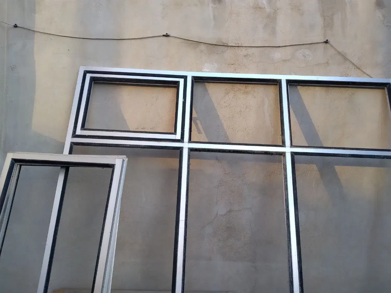 پنجره آلومینیوم فابریک|مصالح و تجهیزات ساختمان|خوی, |دیوار