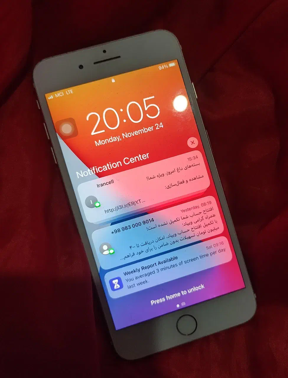 اپل ایفون iPhone 7plusبا قیمت مناسب به علت خرید مو|موبایل|تهران, دربند|دیوار
