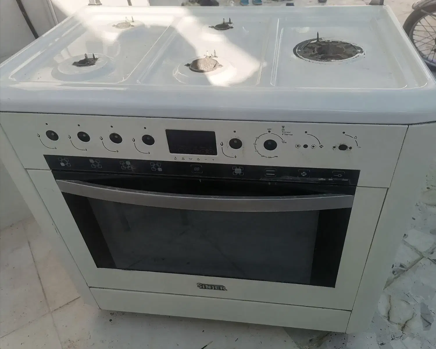 فرگاز سینجر در حد نو|اجاق گاز و لوازم برقی پخت‌وپز|رامهرمز, |دیوار