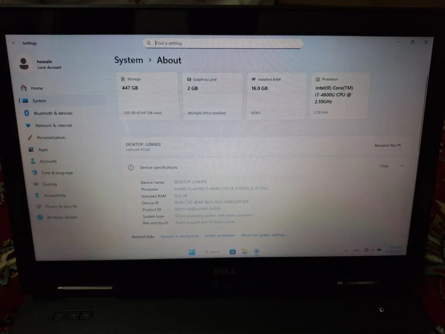 لپ تاب LATITUDE E5540|رایانه همراه|بروجرد, |دیوار