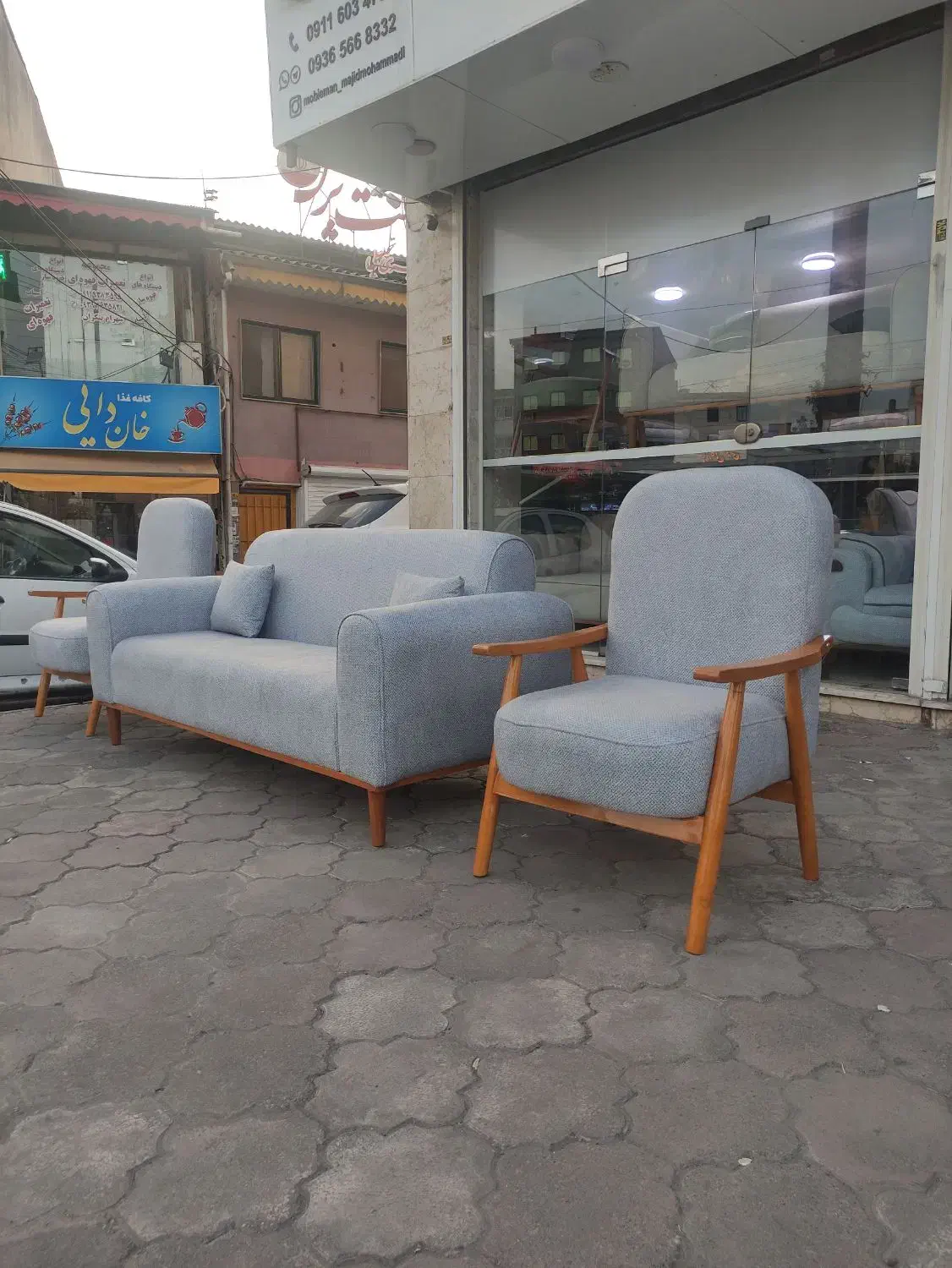 مبل فانتزی*7نفره /آماده|مبلمان خانگی و میز عسلی|رشت, جهاد|دیوار