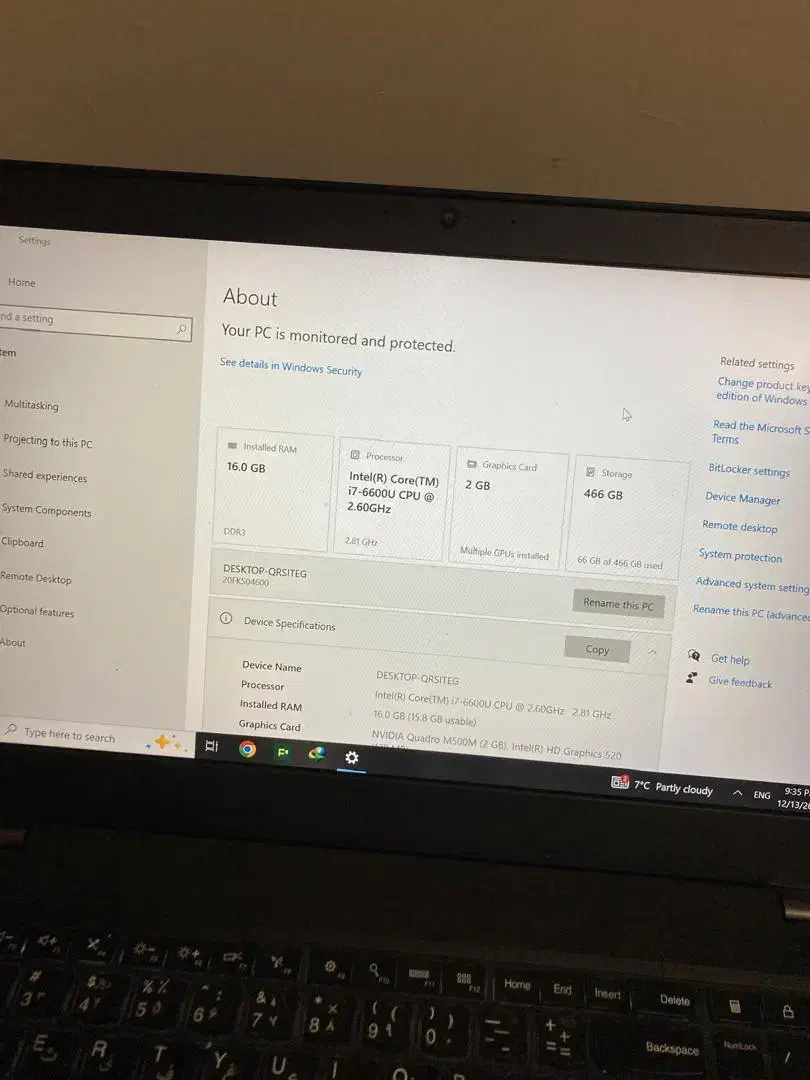 لبتاب لنوو thinkpad|رایانه همراه|اصفهان, جاوان|دیوار