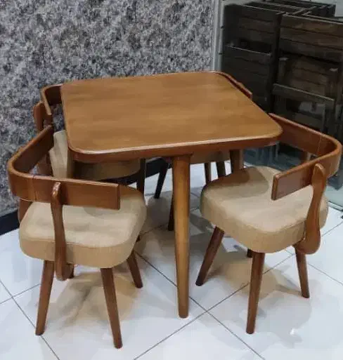 میز ناهارخوری 4 نفره کمجاکد3667 تولیدی میلاد|میز و صندلی غذاخوری|تبریز, |دیوار