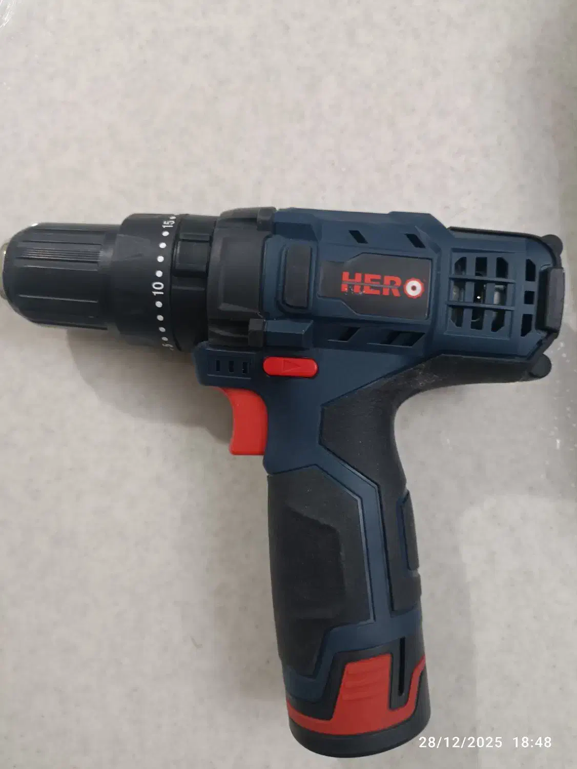 دلر شارژی هیرو مدل HE-6712|ابزارآلات|تهران, شهرک هما|دیوار