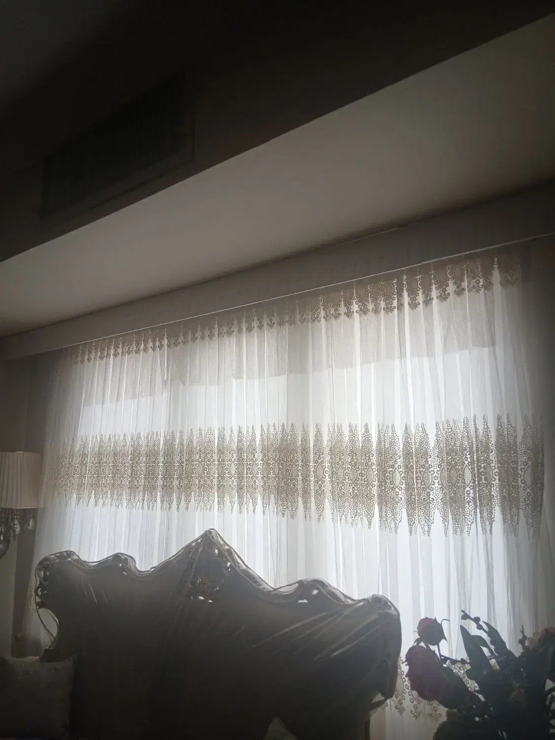 پرده حریر ترک|پرده، رانر، رومیزی|پاکدشت, شهرک امام رضا|دیوار