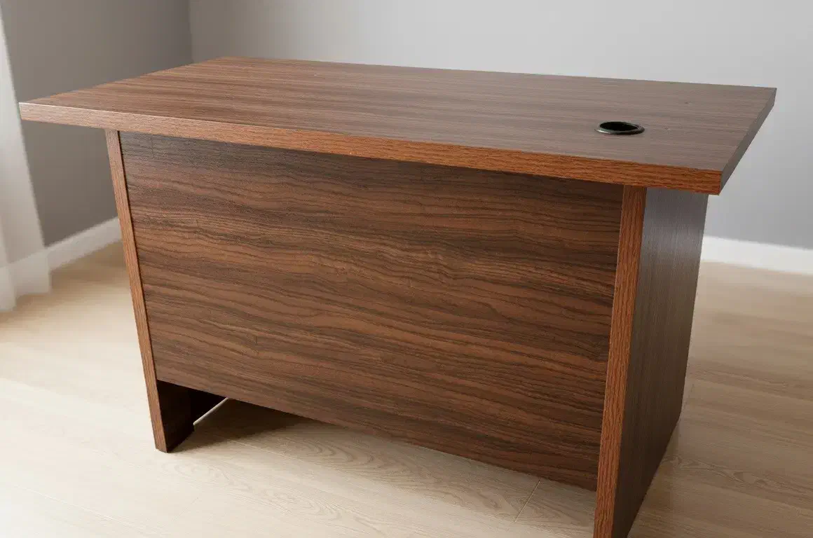 میز اداری MDF در حد نو بدون کشو|دفتر کار|شیراز, ریشمک|دیوار