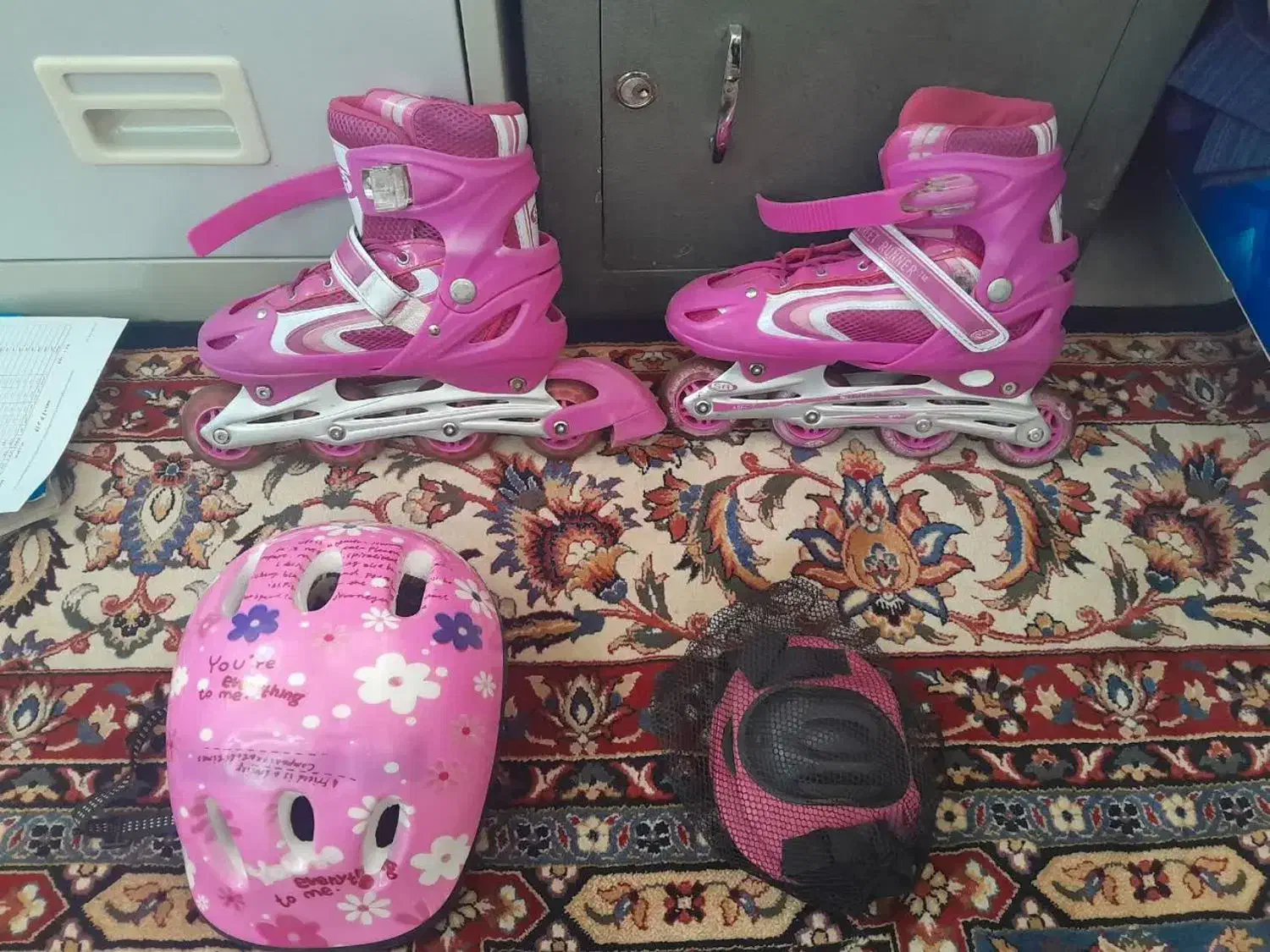 اسکیت با تمام تجهیزات|دوچرخه، اسکیت، اسکوتر|تهران, اقدسیه|دیوار