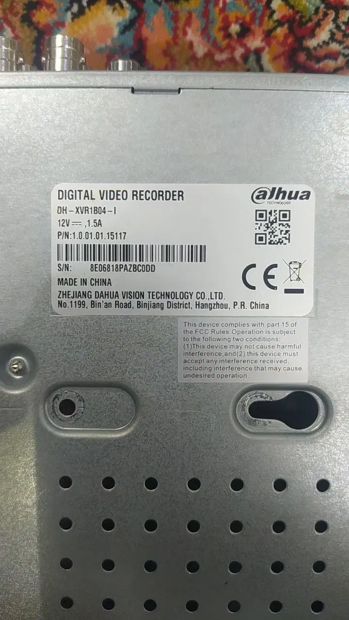 دستگاه ضبط تصویر دوربین مدار بسته و هارد ۲ ترا|دوربین مداربسته|تربت‌حیدریه, کاشانی|دیوار