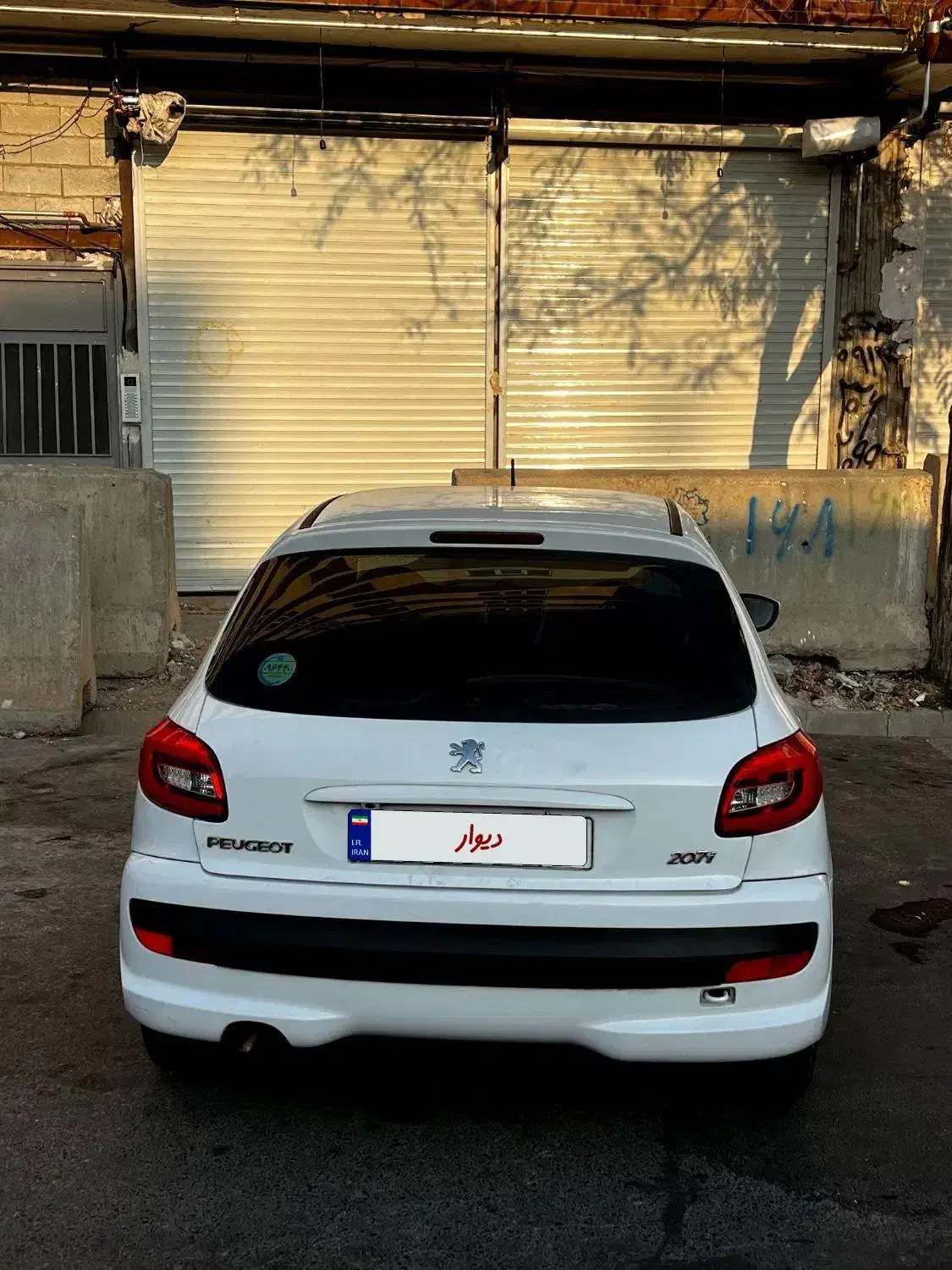 207. خاصا بدون رنگ|خودرو سواری و وانت|تبریز, |دیوار