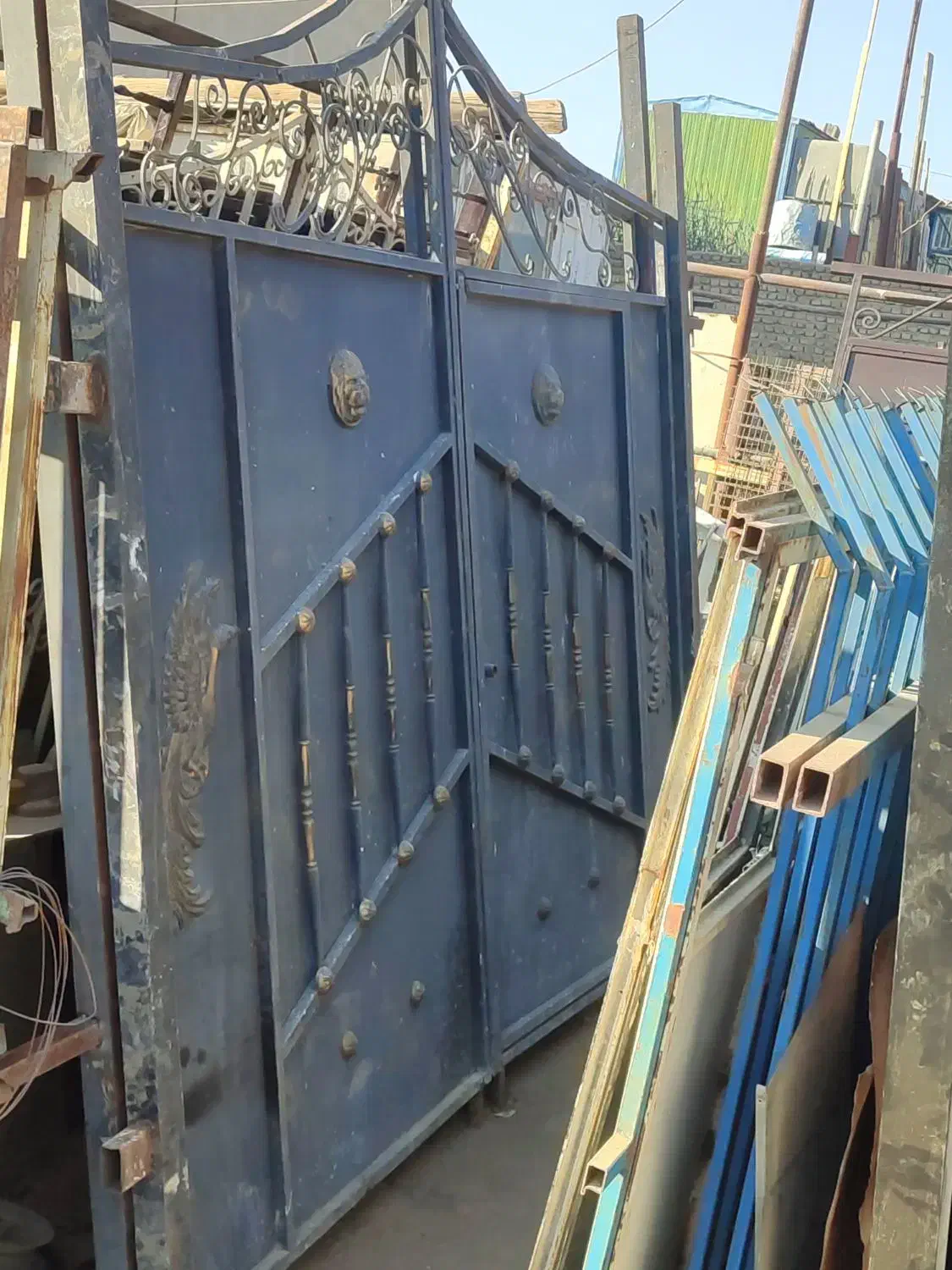 درب باغی  حیاط|مصالح و تجهیزات ساختمان|صباشهر, |دیوار