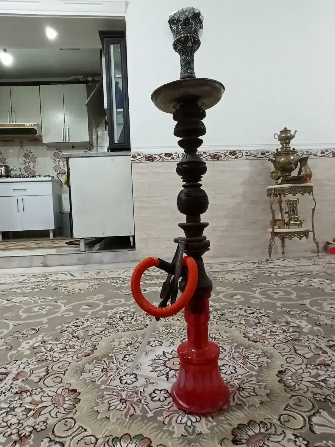 فروش سه عدد قلیان چوبی تنه گردو بهترین کیفیت|کلکسیون و سرگرمی|محمدشهر, محمدشهر|دیوار