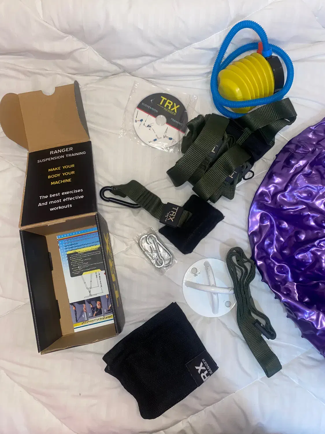 وسایل ورزشی توپ بادی و تی ار ایکس TRX|تجهیزات ورزشی|کرج, عظیمیه|دیوار