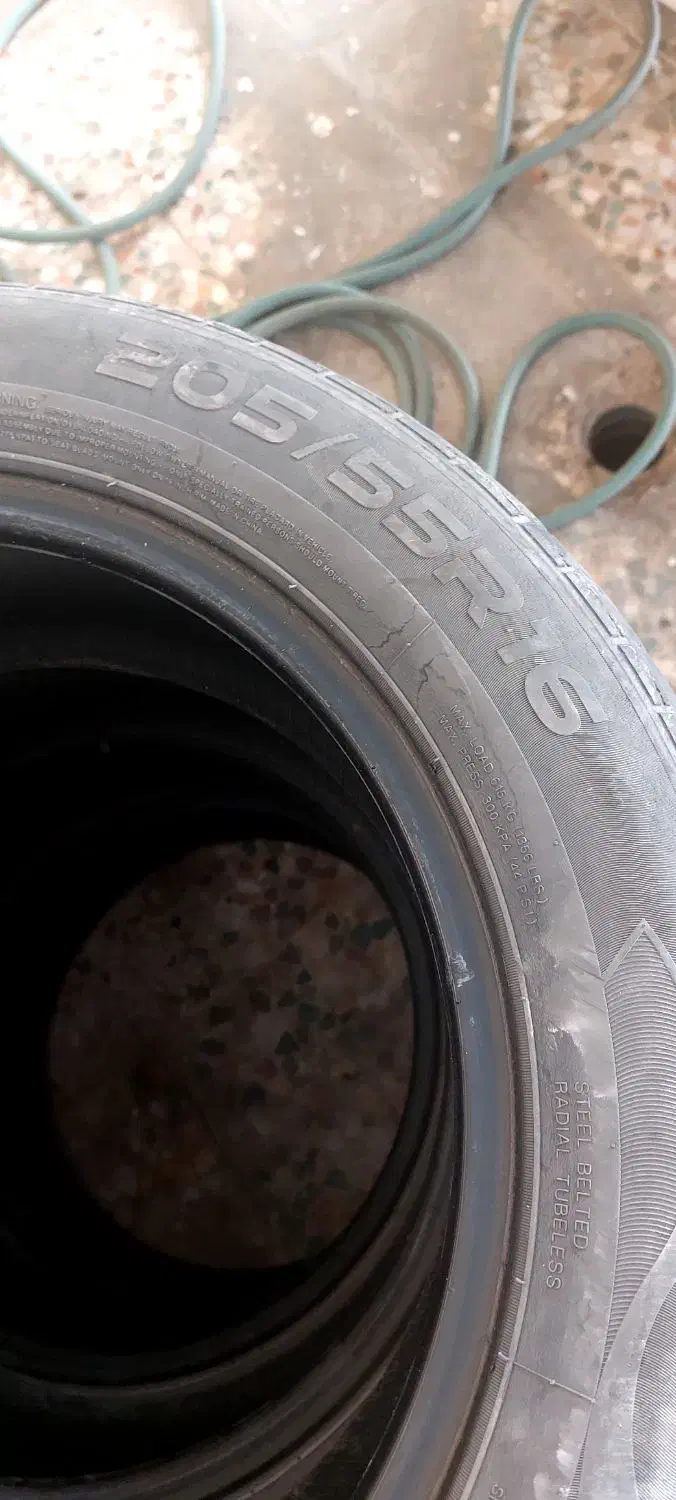 فروش ۴ حلقه لاستیک در حد نو|قطعات یدکی و لوازم جانبی|دوگنبدان, |دیوار