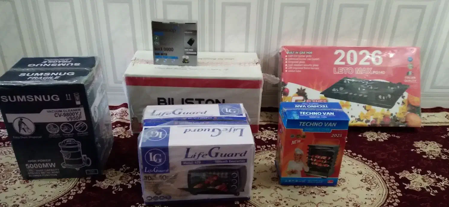 وسایل خونگی نو|اجاق گاز و لوازم برقی پخت‌وپز|بندر ماهشهر, |دیوار