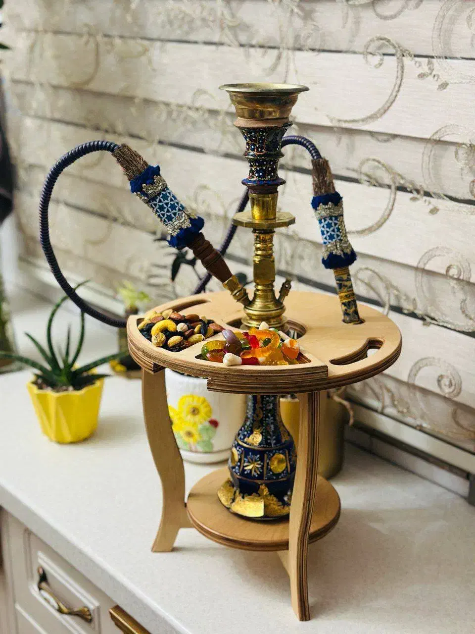 نگهدارنده قلیان|صنایع دستی و سایر لوازم تزئینی|شیراز, شهرک سراج‎|دیوار