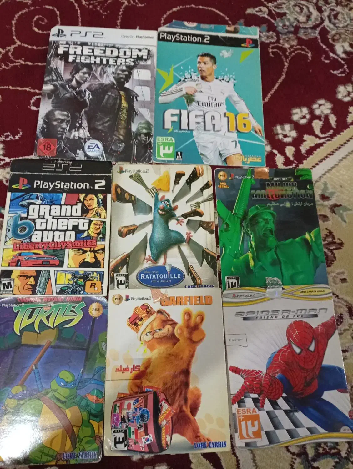 چند عدد بازی سونی ۲|کنسول، بازی ویدئویی و آنلاین|رشت, پیرکلاچای|دیوار