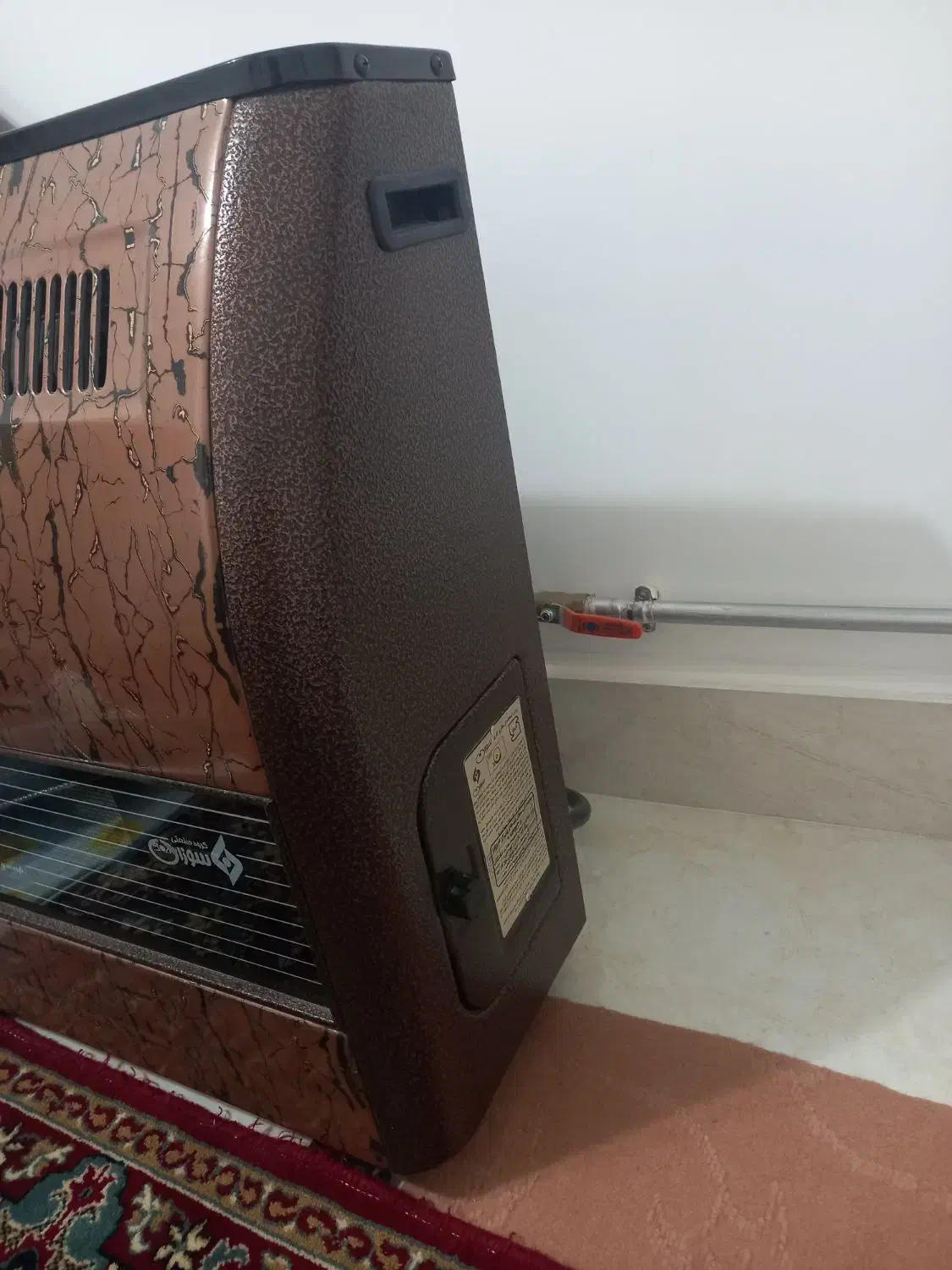 بخاری گازی سوزان|بخاری، هیتر، شومینه|مهاباد (آذربایجان غربی), |دیوار