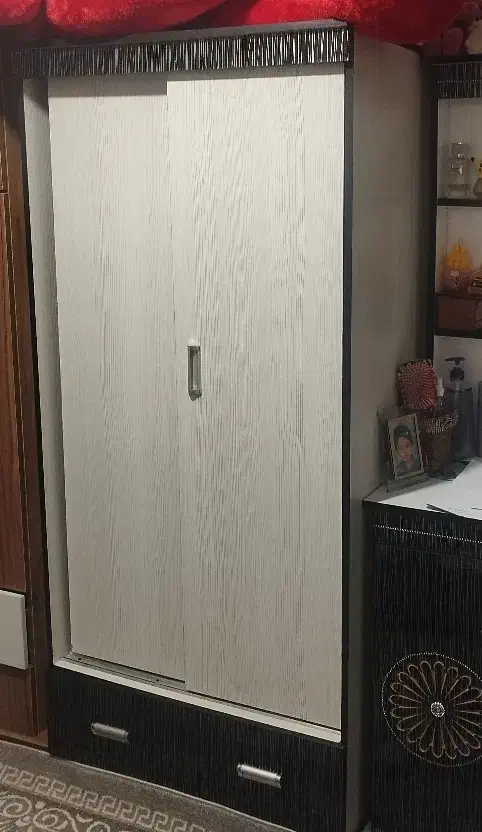 کمد لباس ، دراور با آینه و بوفه|جاکفشی، کمد، دراور|قزوین, |دیوار