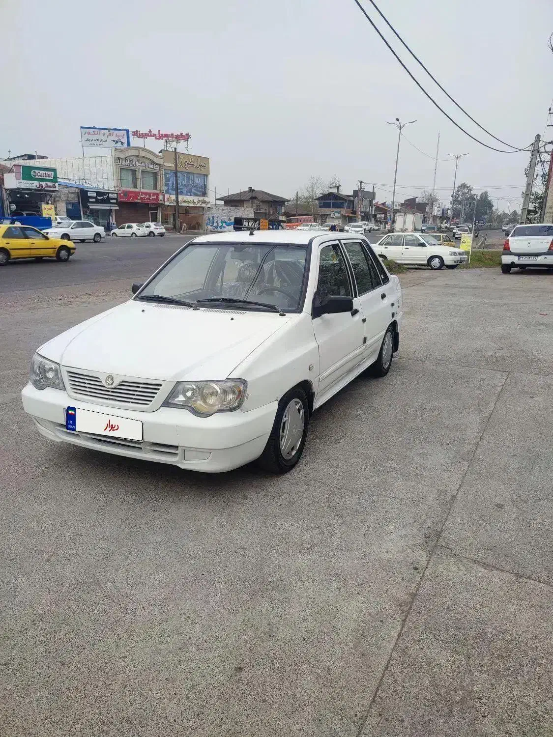 پراید132مدل 91بیرنگ شاستی سالم|خودرو سواری و وانت|رشت, حومه رشت|دیوار